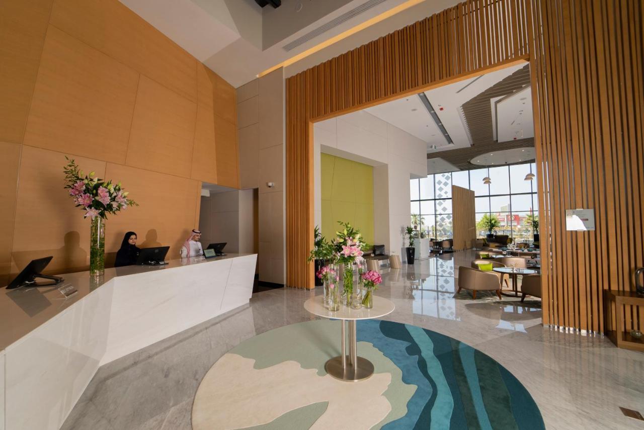 Hotel Dana Rayhaan By Rotana Dammam Exterior foto The lobby of the hospital